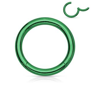 Piercing segment kruh - zelený