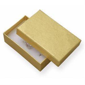 Krabička na soupravu šperků - zlatá
