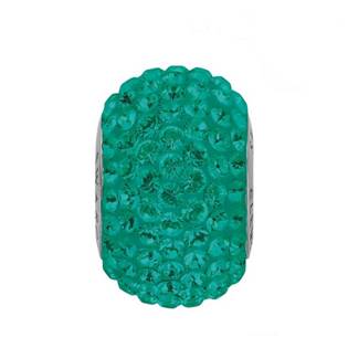 Navlékací přívěšek korálek s krystaly Swarovski®, Emerald
