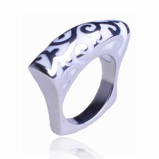 Ocelový prsten OPR1040