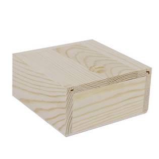 Dřevěná krabička s posuvným víkem