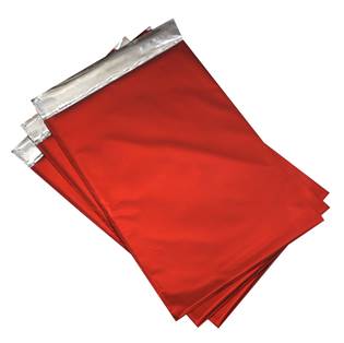 Dárkový sáček červený matný 75 x 120 mm