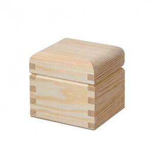 Dřevěná krabička s víčkem