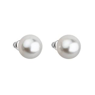 Náušnice perlové bižuterie
