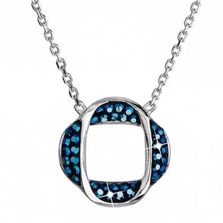 Stříbrný náhrdelník s krystaly Crystals from Swarovski®