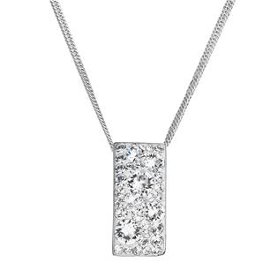 Stříbrný náhrdelník se Swarovski krystaly, Crystal