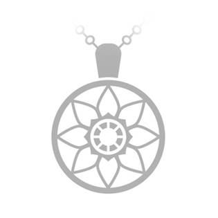 Stříbrný přívěšek - kříž s dekorem