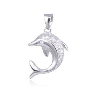 Stříbrný přívěšek delfín